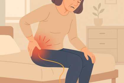 Ból biodra i pośladka