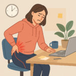 Ból biodra po długim siedzeniu